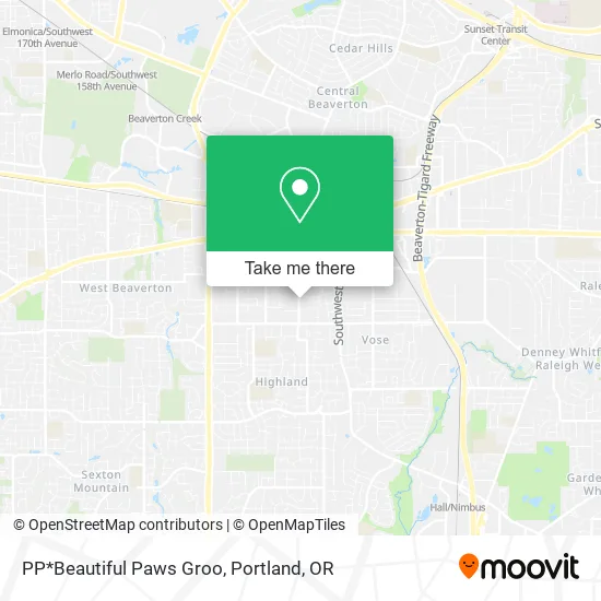 PP*Beautiful Paws Groo map