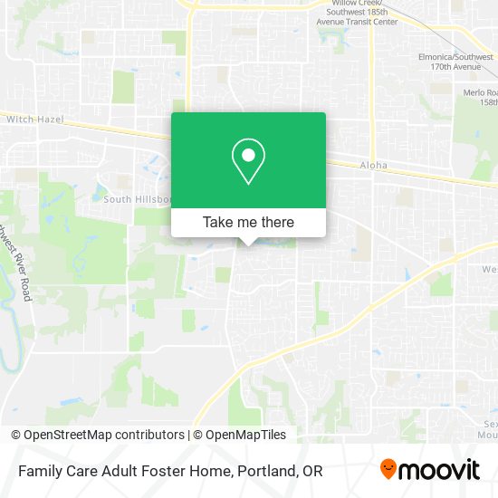 Mapa de Family Care Adult Foster Home