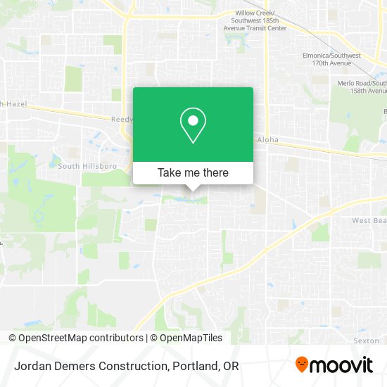 Jordan Demers Construction map