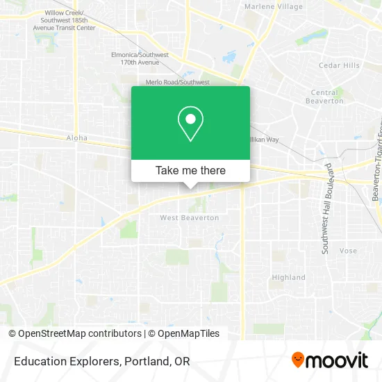 Education Explorers map