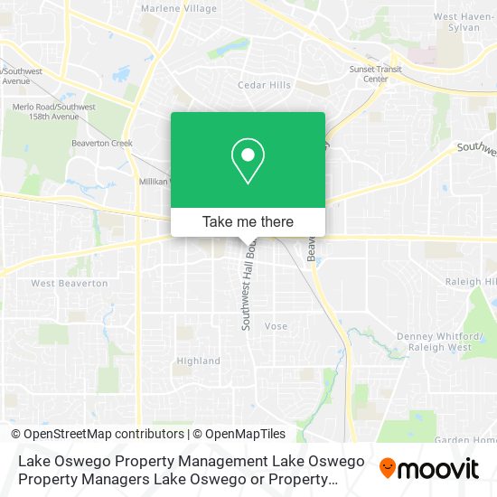 Mapa de Lake Oswego Property Management Lake Oswego Property Managers Lake Oswego or Property Management Co