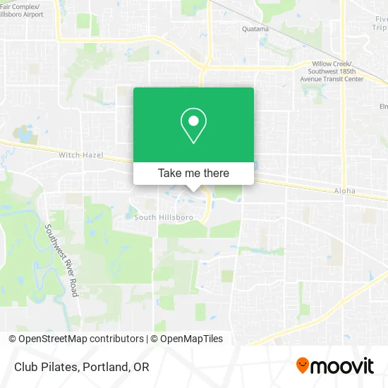 Mapa de Club Pilates