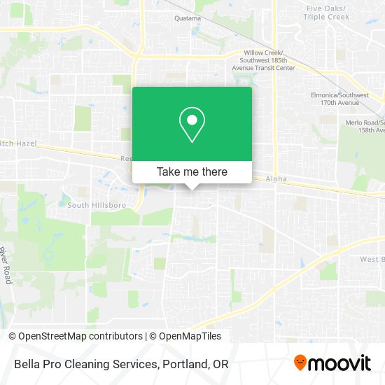 Bella Pro Cleaning Services map