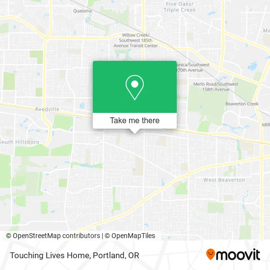 Touching Lives Home map