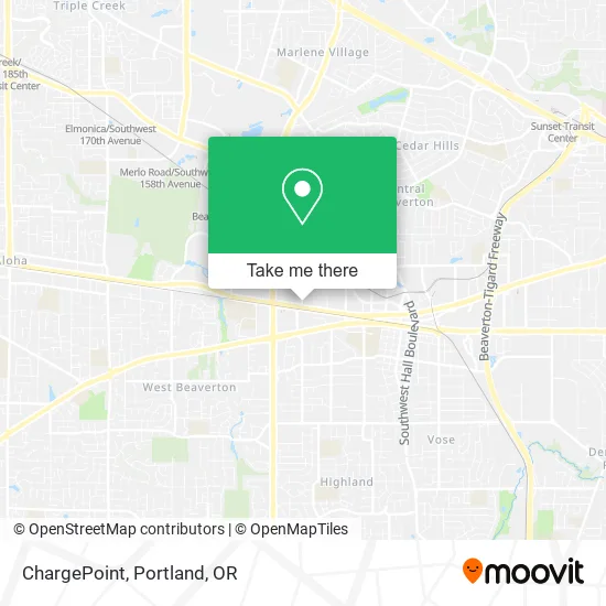 ChargePoint map