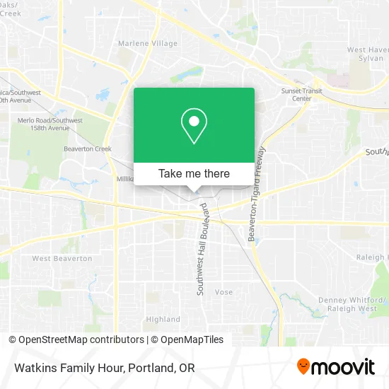 Watkins Family Hour map