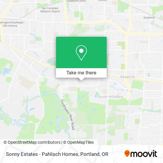 Mapa de Sonny Estates - Pahlisch Homes