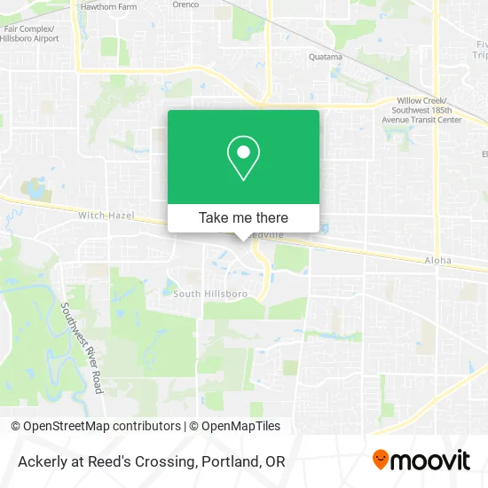 Mapa de Ackerly at Reed's Crossing
