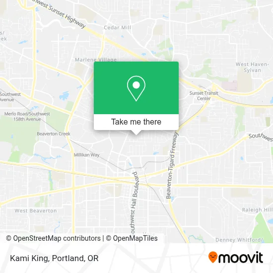 Kami King map