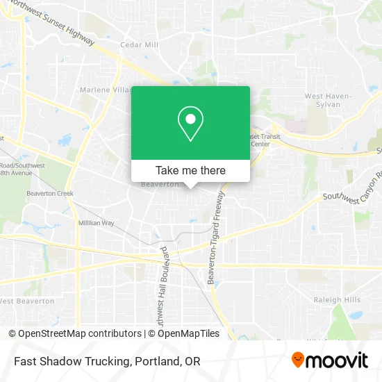 Fast Shadow Trucking map