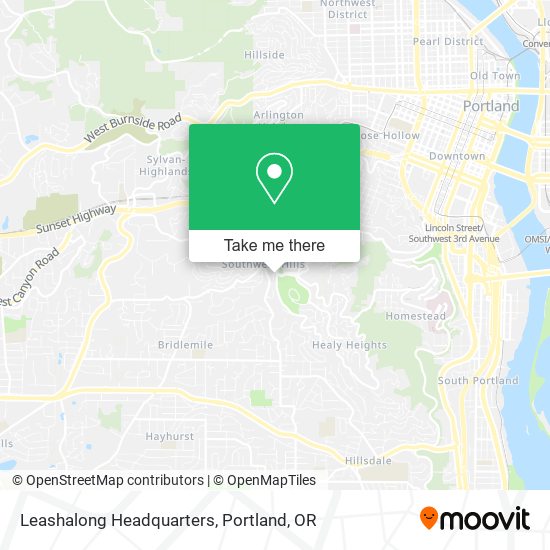 Leashalong Headquarters map
