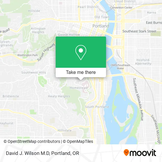 Mapa de David J. Wilson M.D