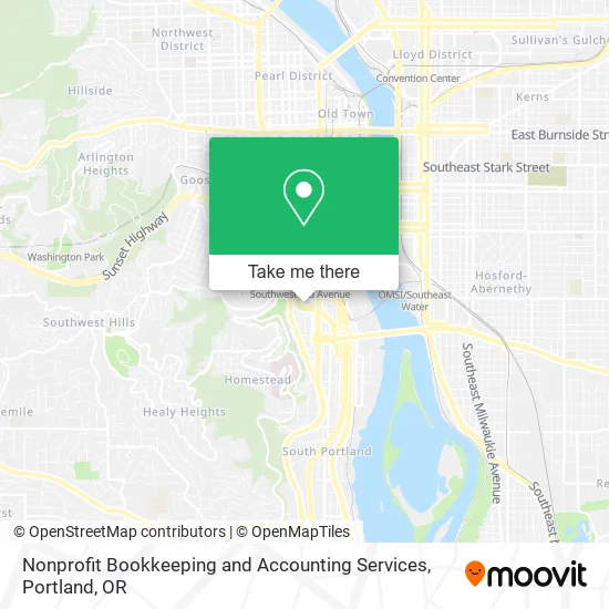 Mapa de Nonprofit Bookkeeping and Accounting Services