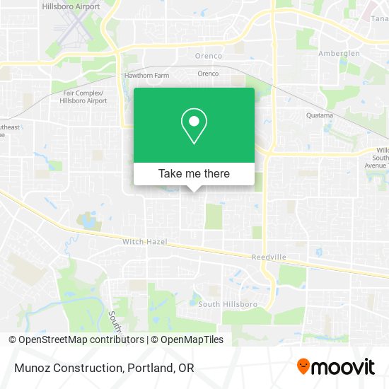 Munoz Construction map