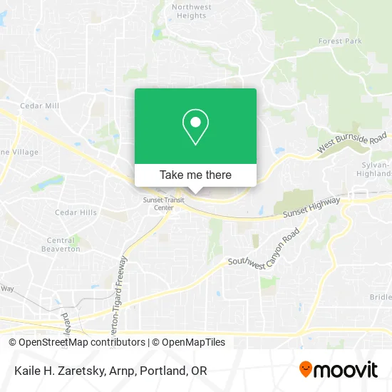 Kaile H. Zaretsky, Arnp map