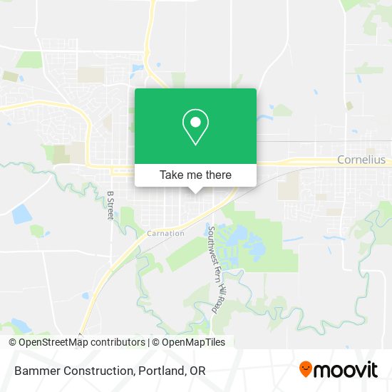 Mapa de Bammer Construction