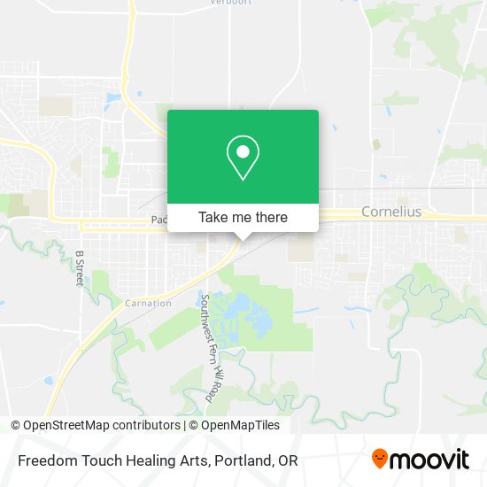 Freedom Touch Healing Arts map