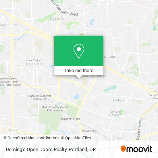 Mapa de Deming's Open Doors Realty