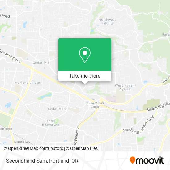 Secondhand Sam map