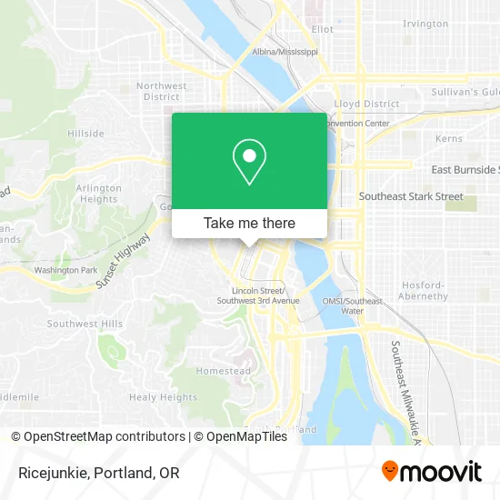 Ricejunkie map