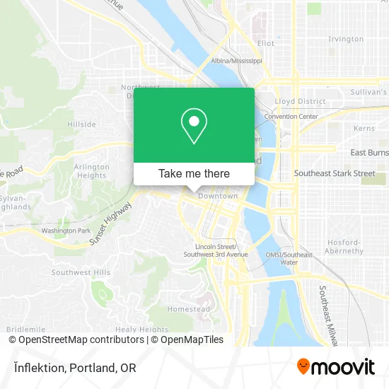 Ĭnflektion map