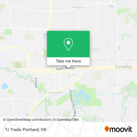 Mapa de TJ Trade