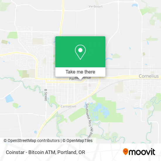 Coinstar - Bitcoin ATM map