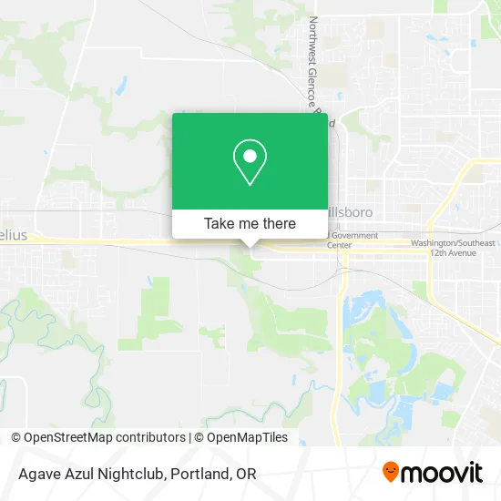 Agave Azul Nightclub map