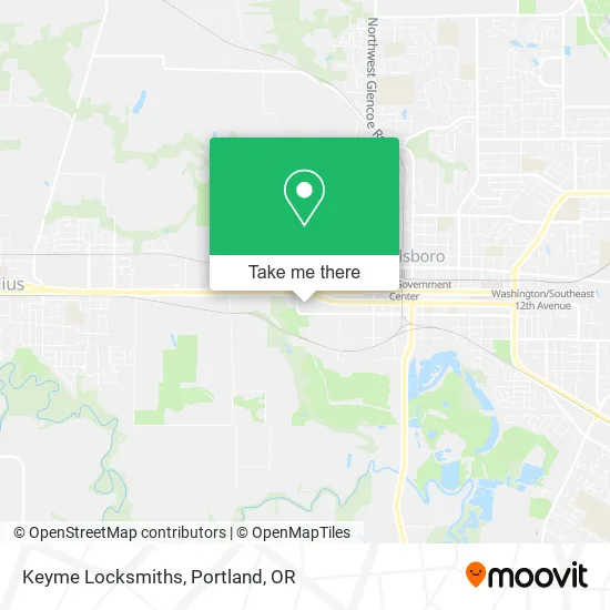 Mapa de Keyme Locksmiths