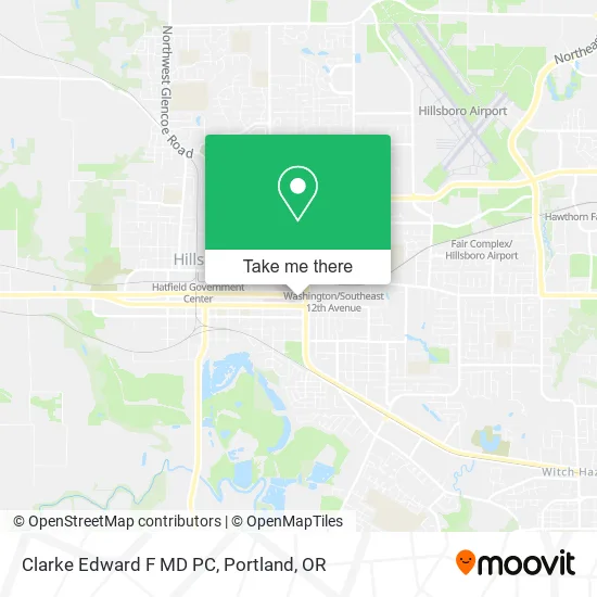 Clarke Edward F MD PC map