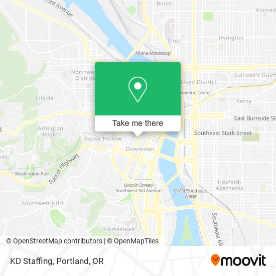 KD Staffing map