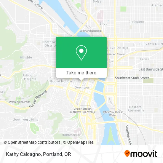 Kathy Calcagno map