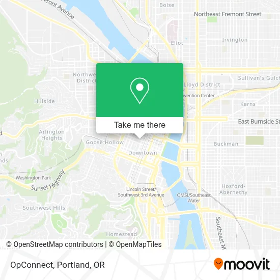 OpConnect map