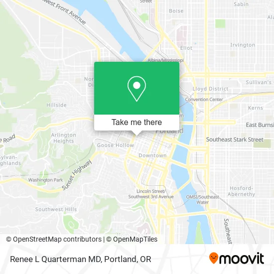 Renee L Quarterman MD map