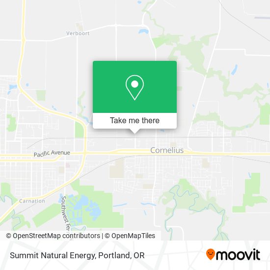 Summit Natural Energy map