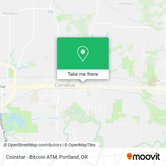 Coinstar - Bitcoin ATM map