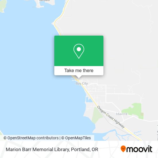 Marion Barr Memorial Library map