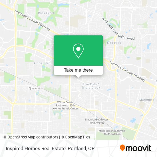 Mapa de Inspired Homes Real Estate