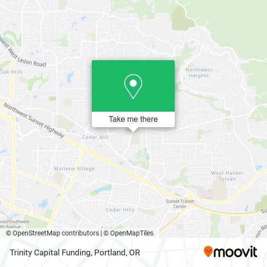 Trinity Capital Funding map