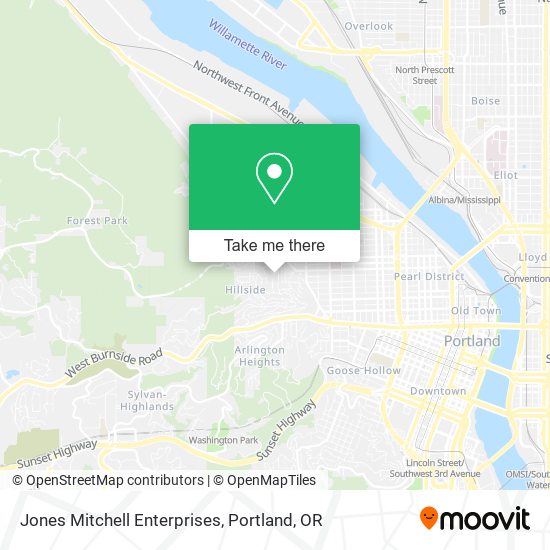 Jones Mitchell Enterprises map
