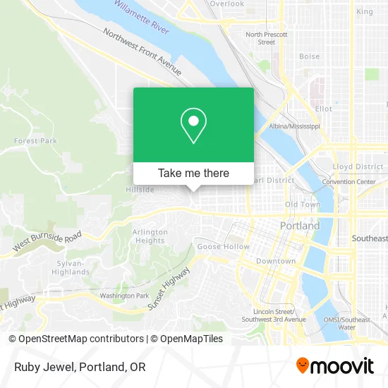 Ruby Jewel map