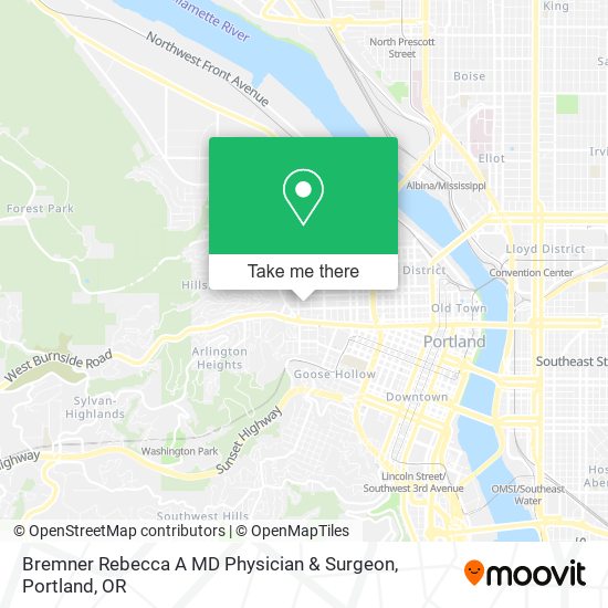Bremner Rebecca A MD Physician & Surgeon map