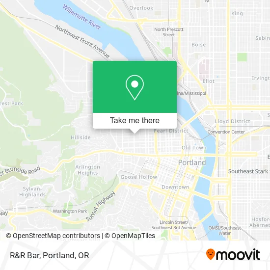 R&R Bar map