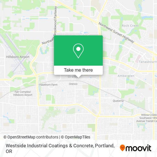 Mapa de Westside Industrial Coatings & Concrete