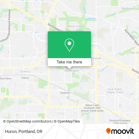 Huron map