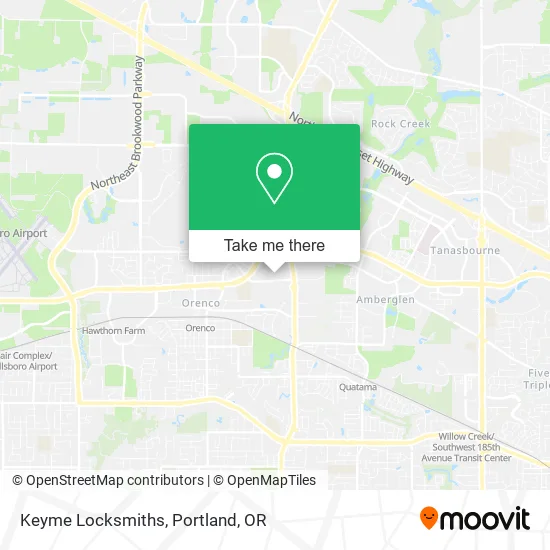 Mapa de Keyme Locksmiths