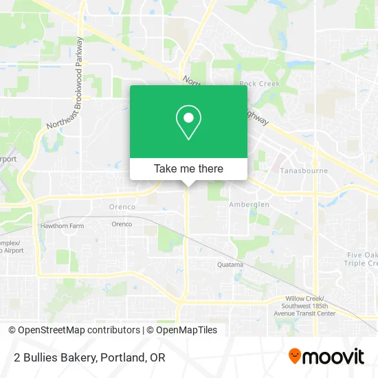 Mapa de 2 Bullies Bakery