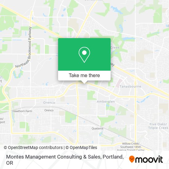 Montes Management Consulting & Sales map