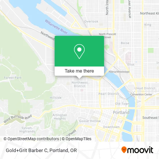 Gold+Grit Barber C map