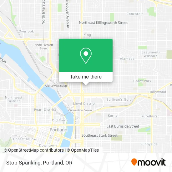Mapa de Stop Spanking